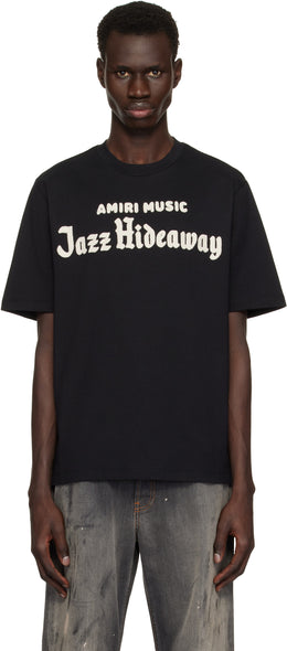 AMIRI Black 'Amiri Jazz Hideaway' T-shirt