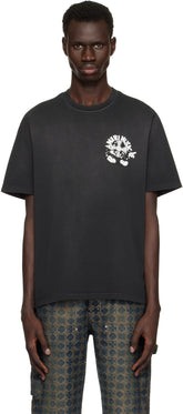 AMIRI Black 'Amiri Music' Record T-shirt