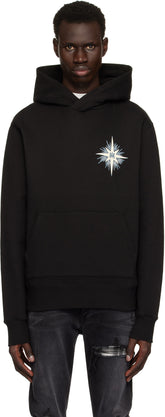 AMIRI Black 'Amiri' Starburst Hoodie