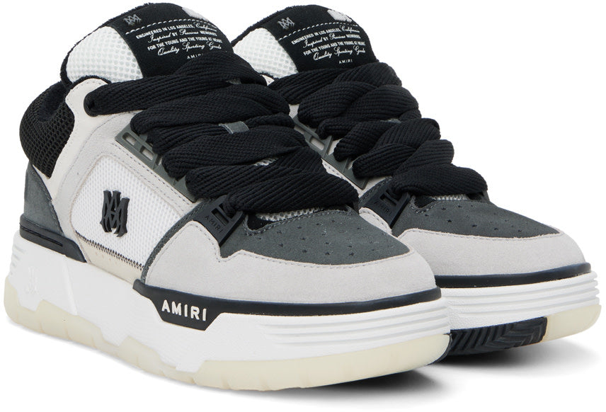 Amiri Amiri Black & Gray MA-1 Sneakers - Size: UK 6 Sneakers | Shop From The Mirage