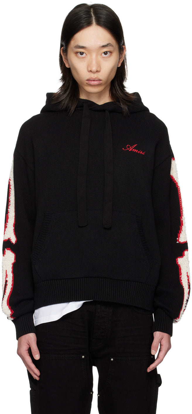 AMIRI Black Bones Hoodie
