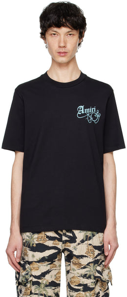 AMIRI Black Bowling T-Shirt