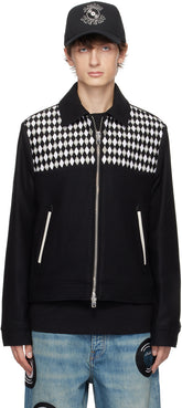 AMIRI Black Diamond Embroidered Jacket