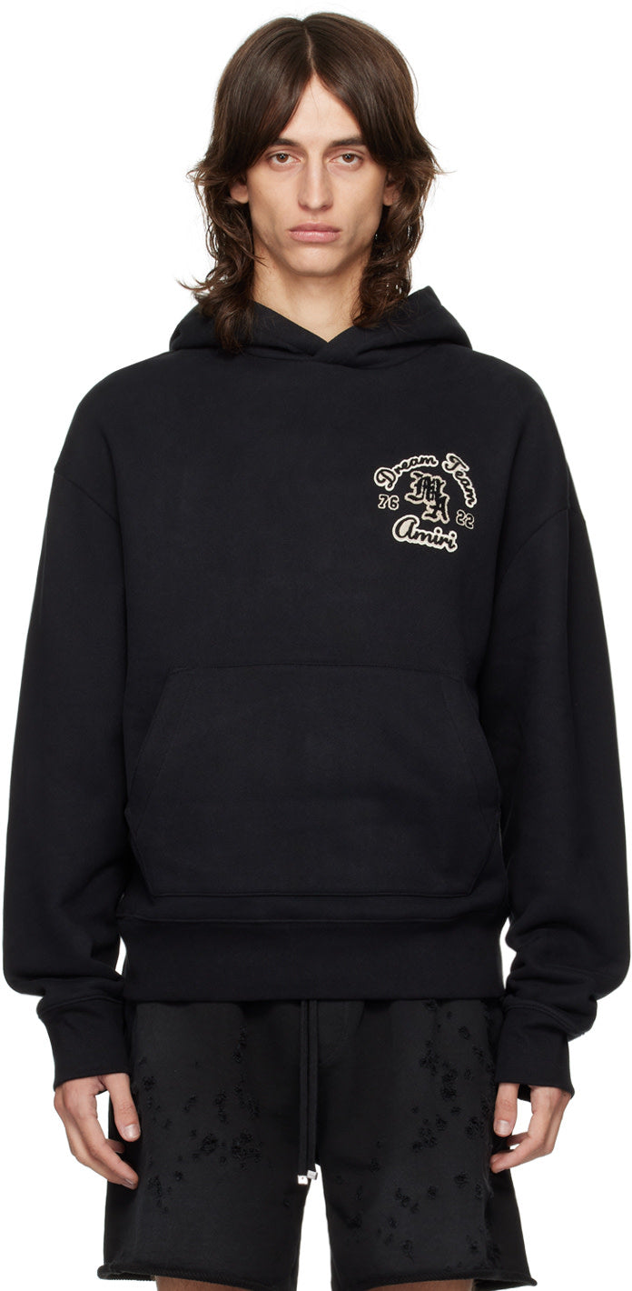AMIRI Black 'Dream Team' Hoodie