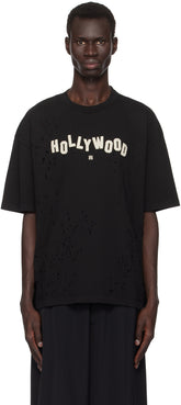 AMIRI Black 'Hollywood' Shotgun T-shirt