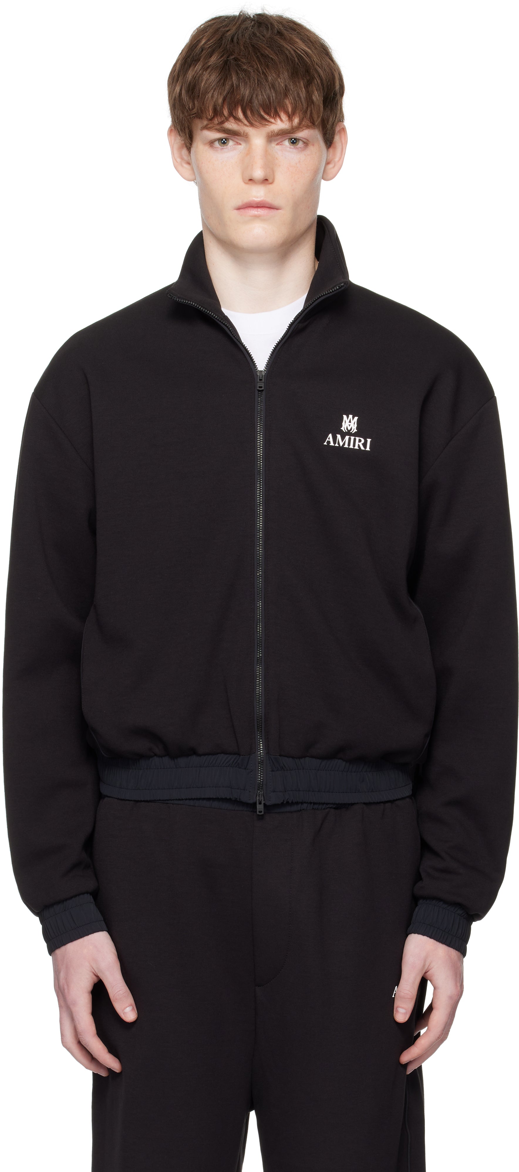 Black Lounge Track Jacket