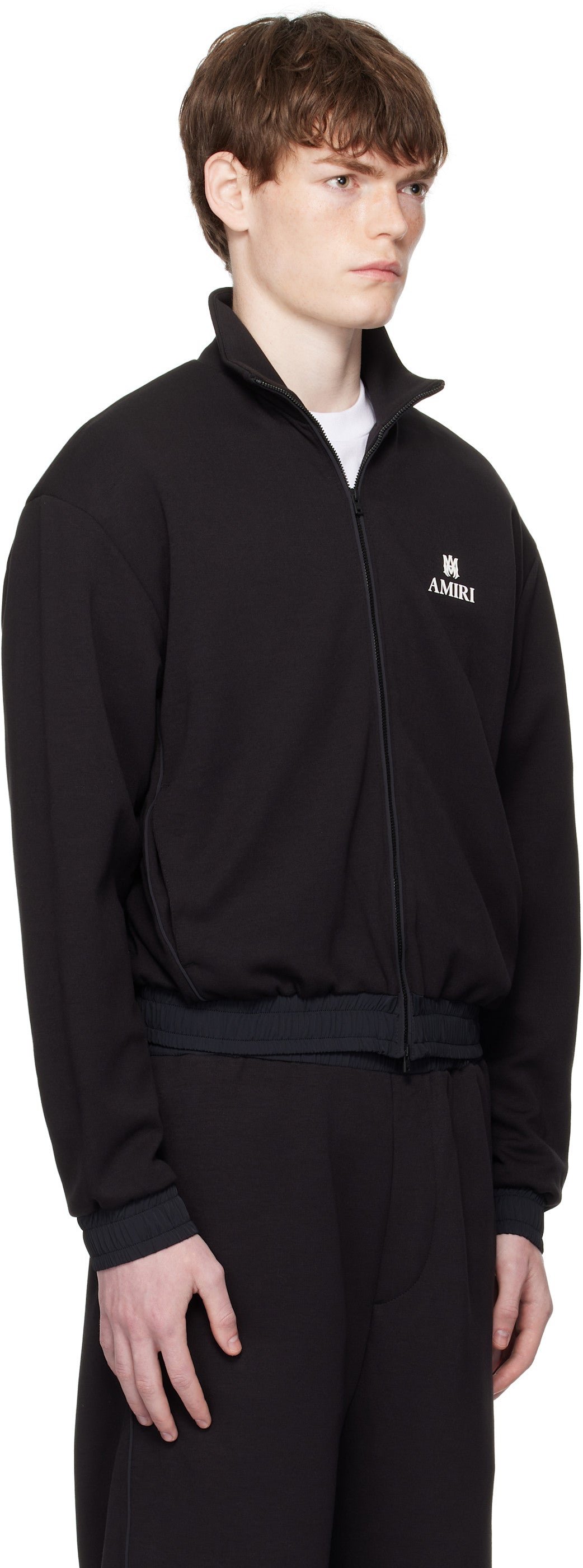 Black Lounge Track Jacket