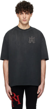 AMIRI Black 'MA Hollywood' Oversized T-shirt