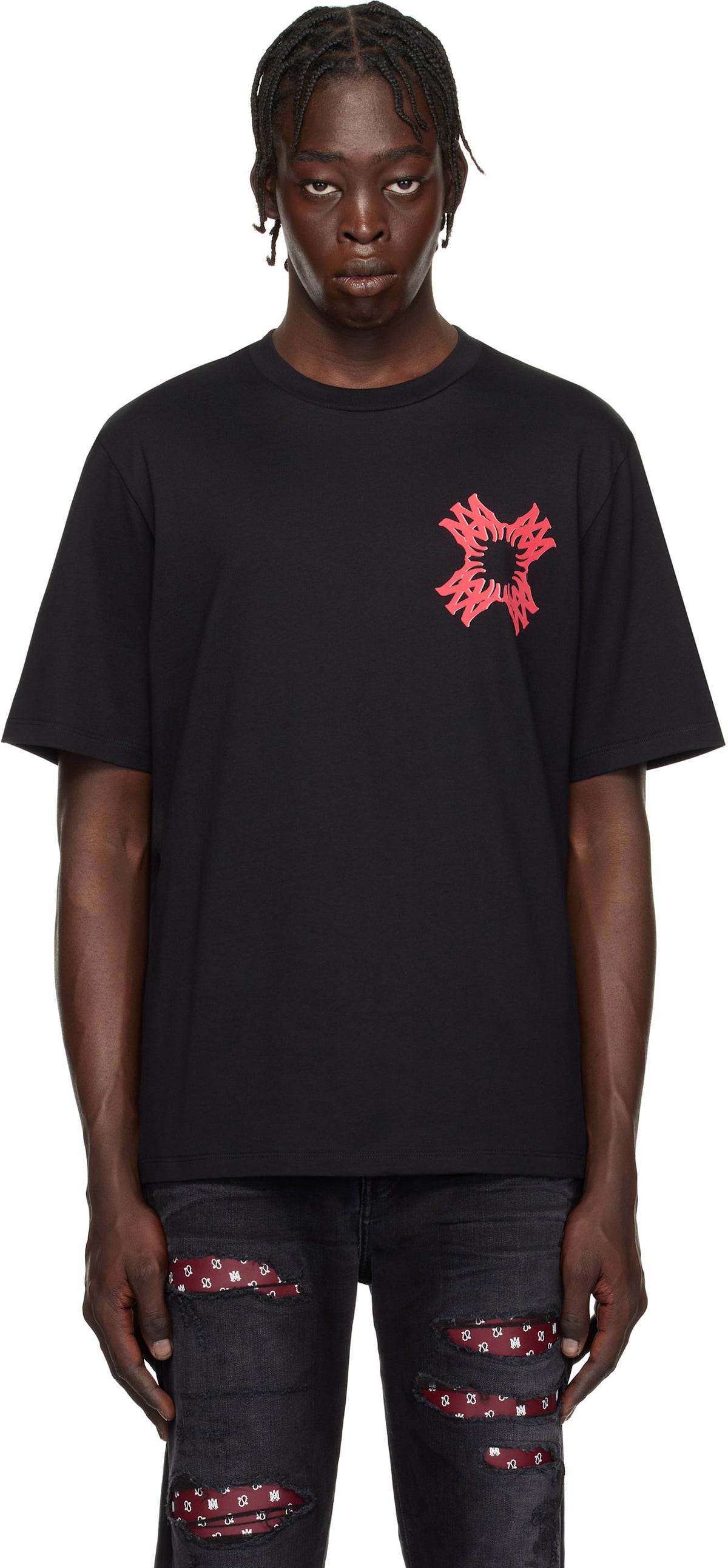 AMIRI Black MA Quad T-shirt