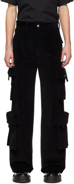 AMIRI Black Multi-Pocket Cargo Pants