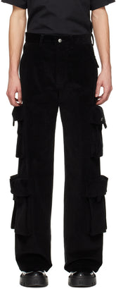 AMIRI Black Multi-Pocket Cargo Pants