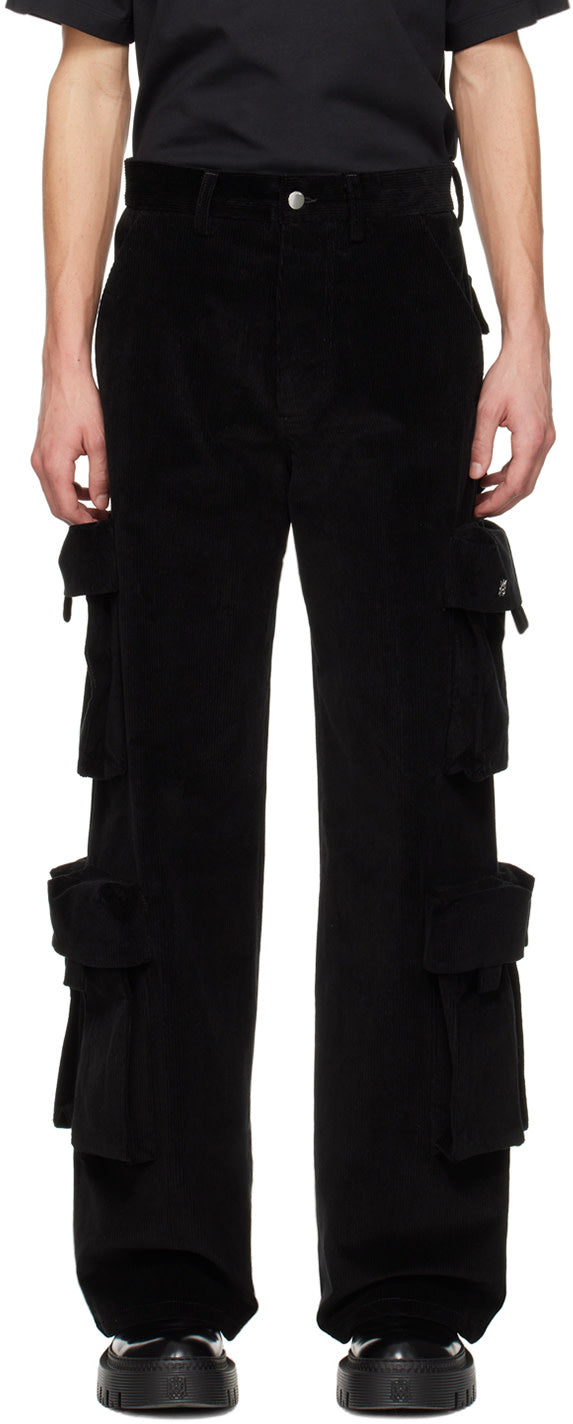 AMIRI Black Multi-Pocket Cargo Pants