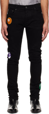 AMIRI Black Pool Ball Skinny Jeans