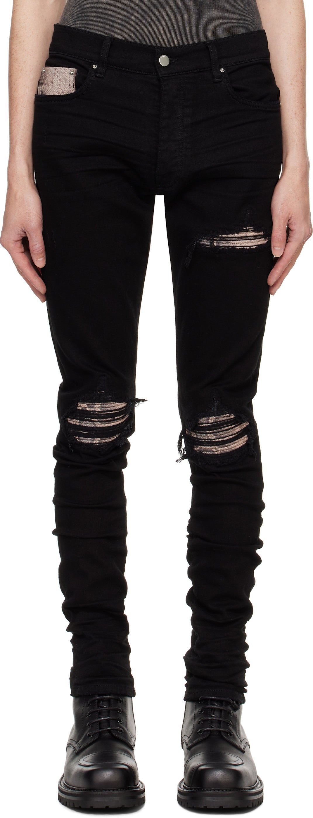 AMIRI Black Snake MX1 Jeans