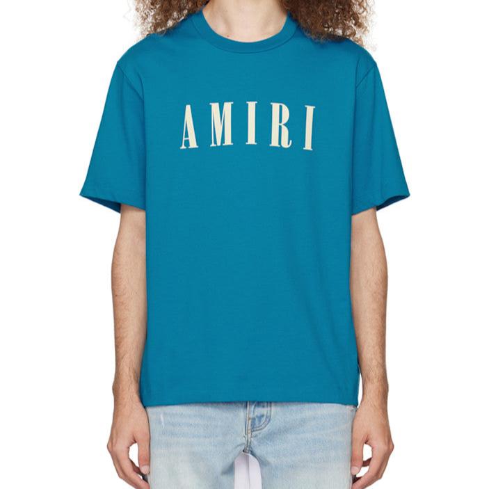 Amiri AMIRI Blue Core T-Shirt - Size: XS T-Shirts | Shop From The Mirage