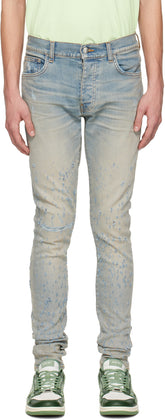 AMIRI Blue Shotgun Jeans