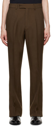 AMIRI Brown Tailored Flare Trouser