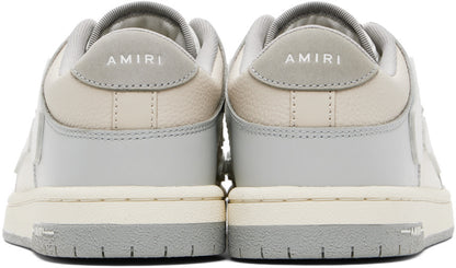 Amiri Amiri Gray Skel Top Low Sneakers - Size: UK 6 Sneakers | Shop From The Mirage