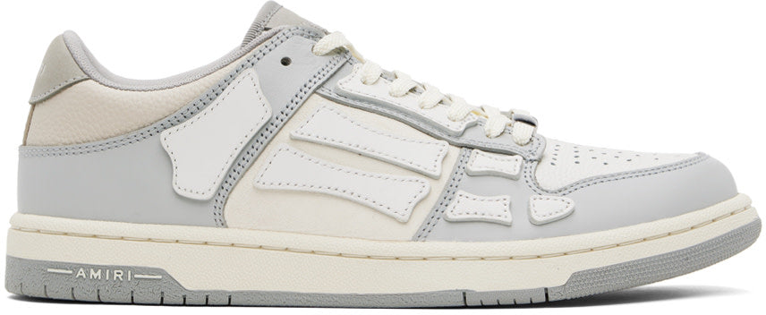 Amiri Amiri Gray Skel Top Low Sneakers - Size: UK 6 Sneakers | Shop From The Mirage