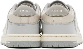 Amiri Gray Skel Top Low Sneakers