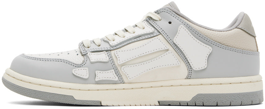 Amiri Amiri Gray Skel Top Low Sneakers - Size: UK 6 Sneakers | Shop From The Mirage