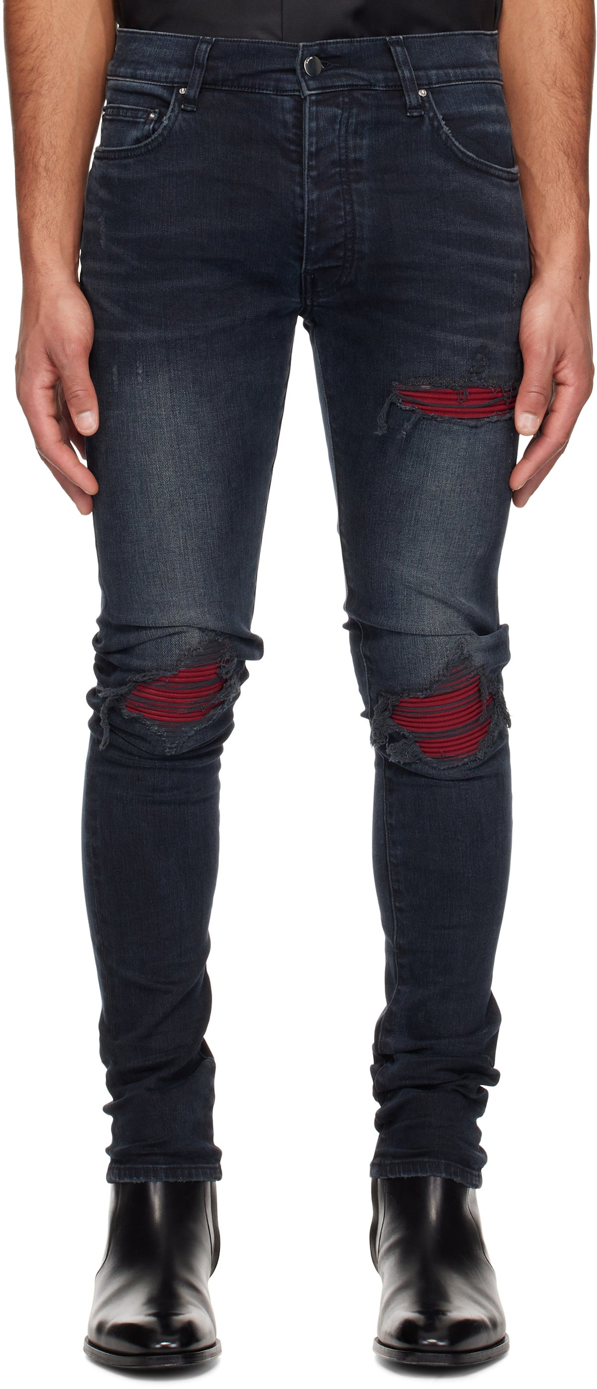 AMIRI Indigo Ultrasuede MX1 Jeans
