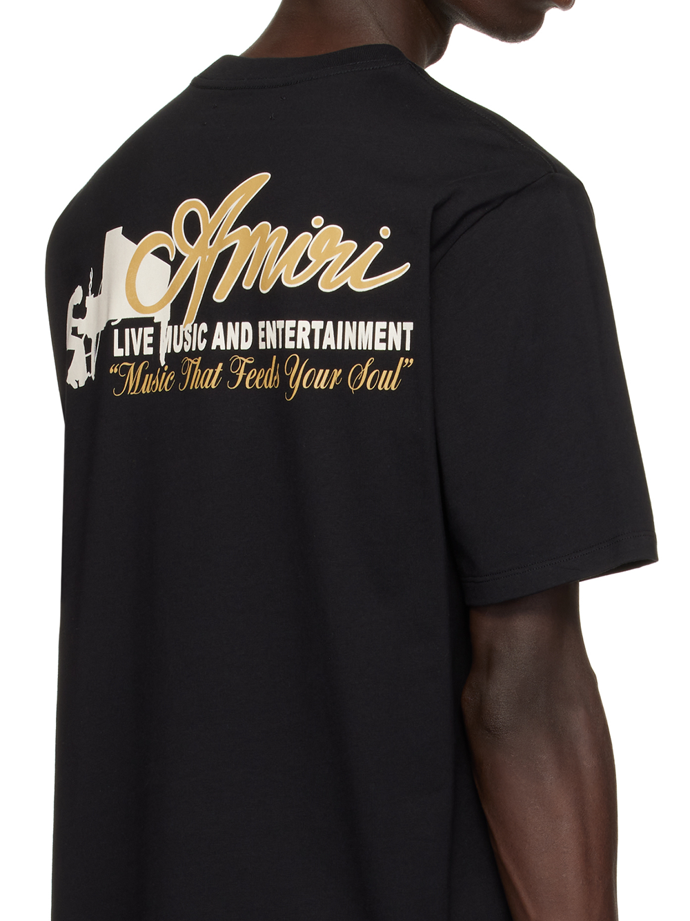 Amiri Jazz Band T-Shirt in Black