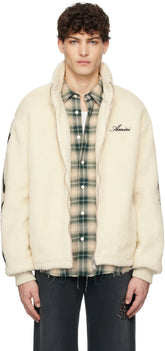 AMIRI Off-White Bones Fleece Jacke