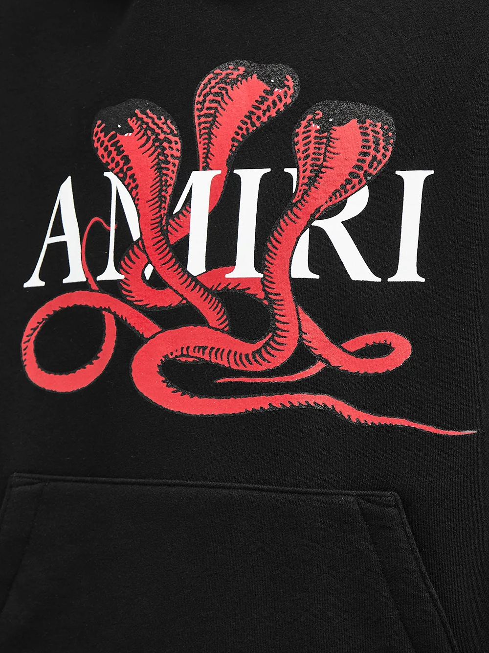 Amiri CNY Snake Hoodie in Black
