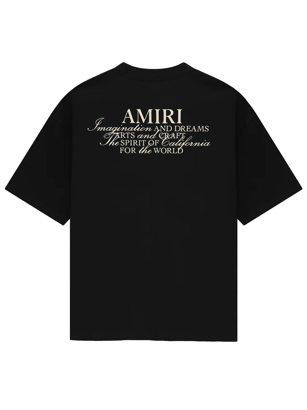 Amiri Spirit Logo T-Shirt in Black