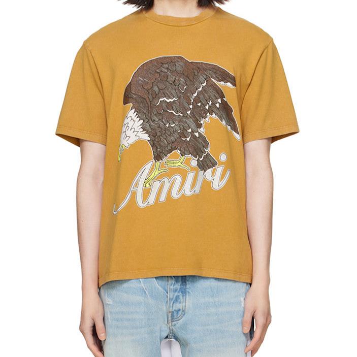 Amiri AMIRI Tan Eagle T-Shirt - T-Shirts | Shop From The Mirage