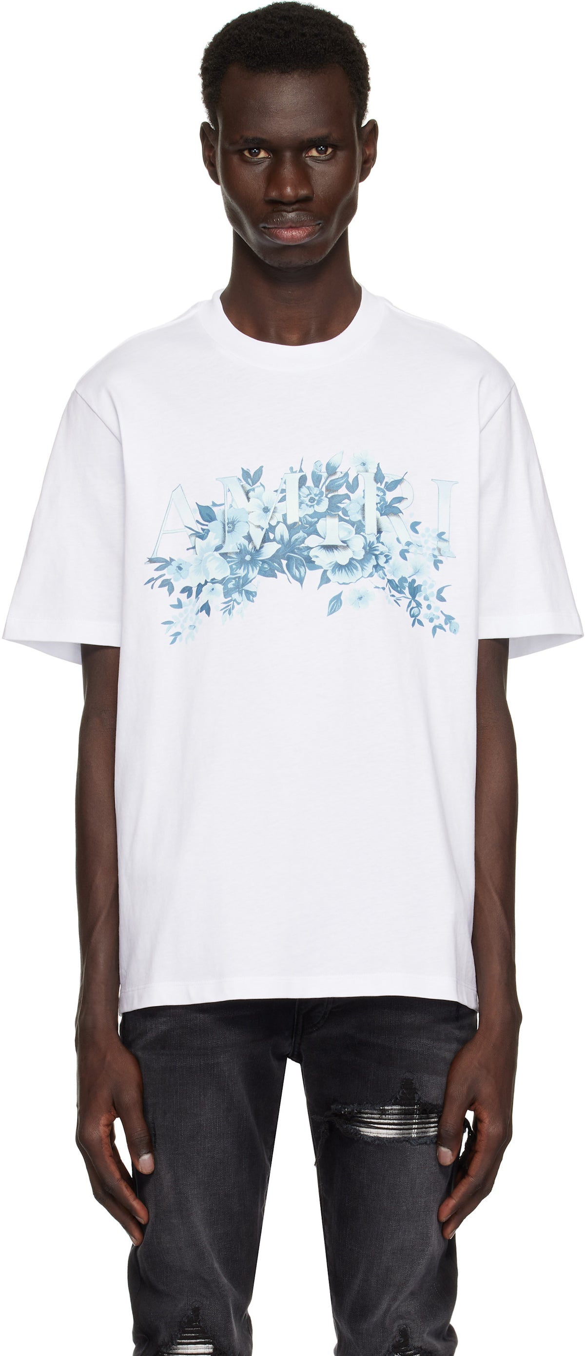 AMIRI White 'Amiri' Garden T-shirt