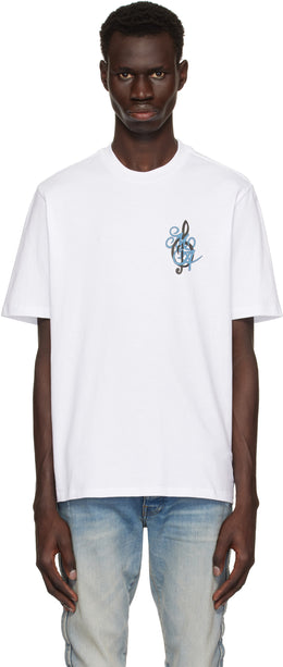 AMIRI White 'Amiri' Jazz Band T-shirt