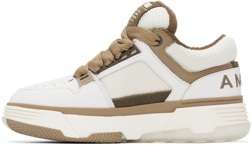 Amiri Amiri White & Brown MA-1 Sneakers - Size: UK 7 Sneakers | Shop From The Mirage