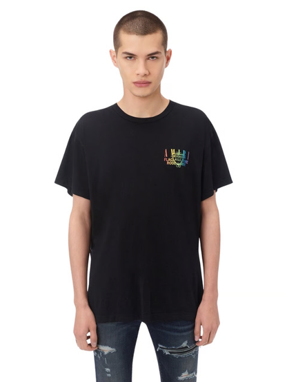 Amiri XO Beverly Hills Black T-Shirt