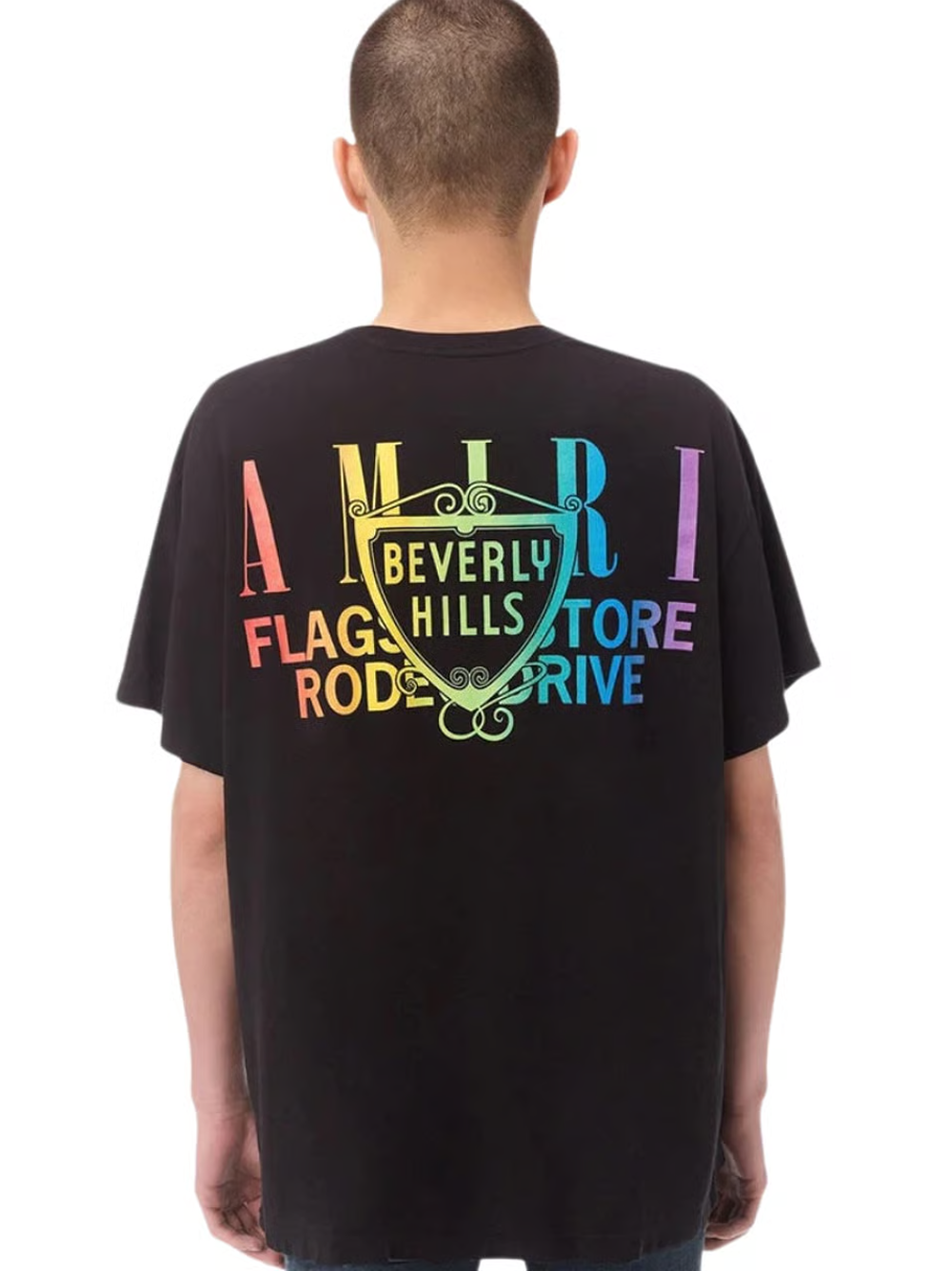 Amiri XO Beverly Hills Black T-Shirt