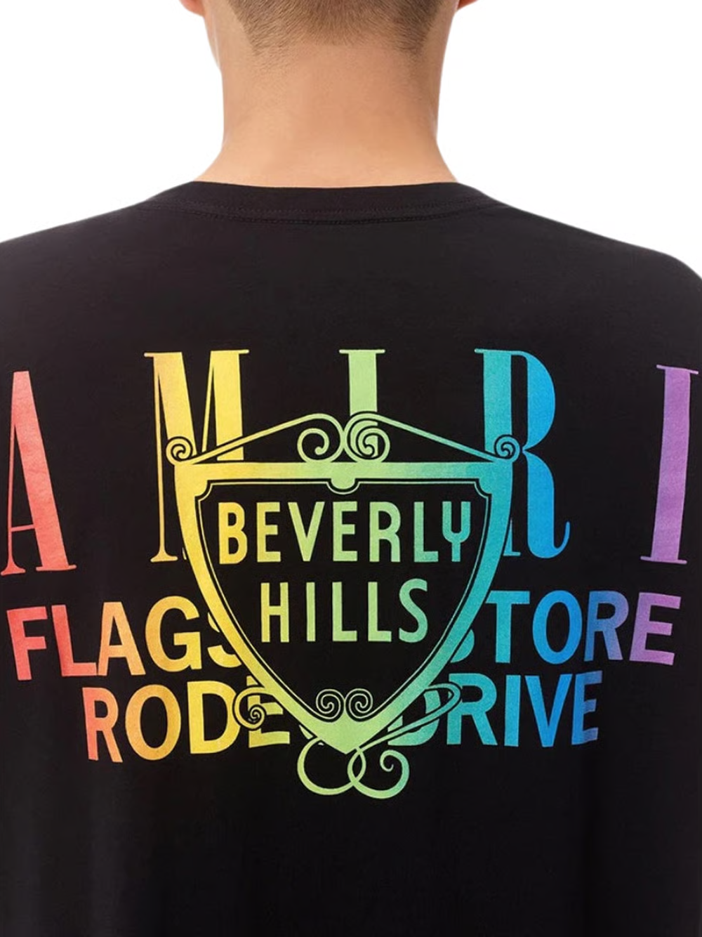 Amiri XO Beverly Hills Black T-Shirt