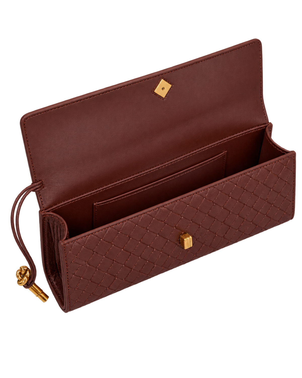 Andiamo Top Handle Long Clutch