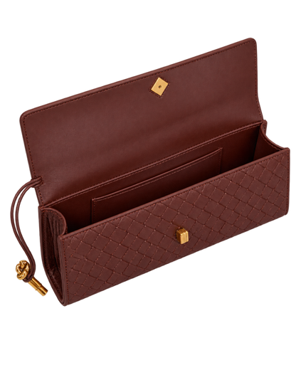 Andiamo Top Handle Long Clutch