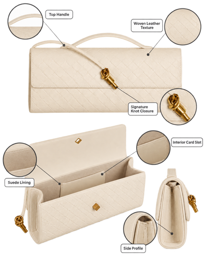 Andiamo Top Handle Long Clutch