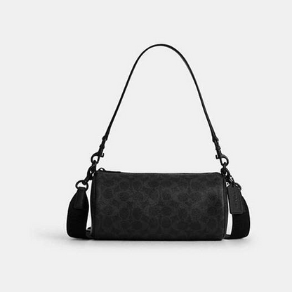 Andre Barrel Bag 24 In Signature Canvas