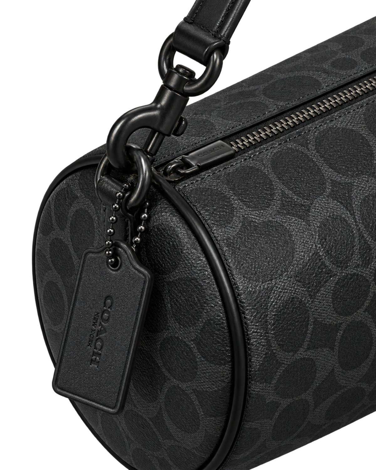 Andre Barrel Bag 30 In Signature Canvas