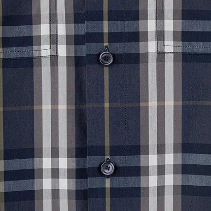 Burberry Men's Check In Shirt Camisa