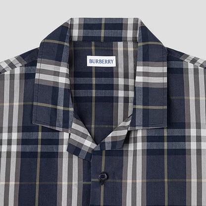 Burberry Men's Check In Shirt Camisa
