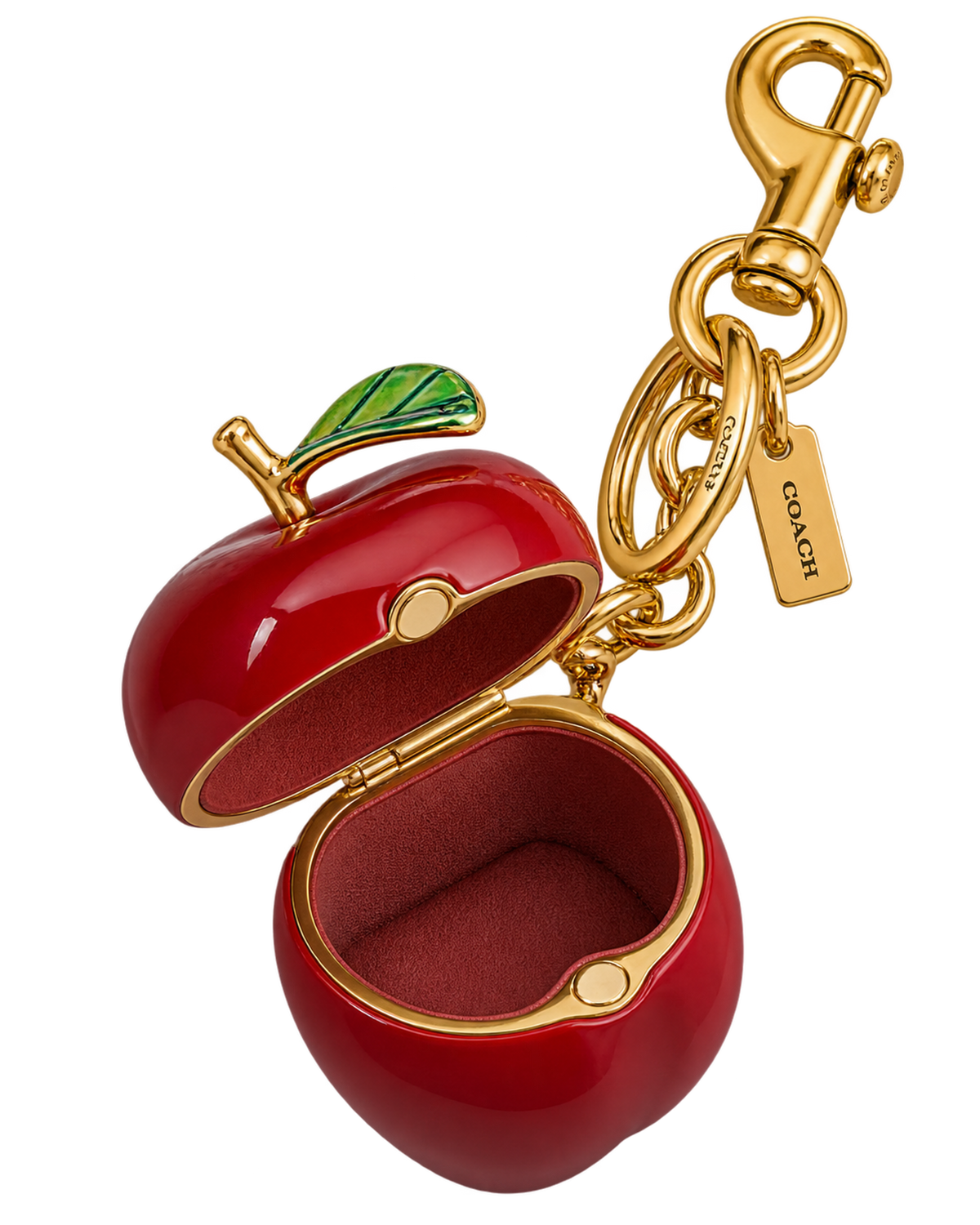 Apple Bag Charm