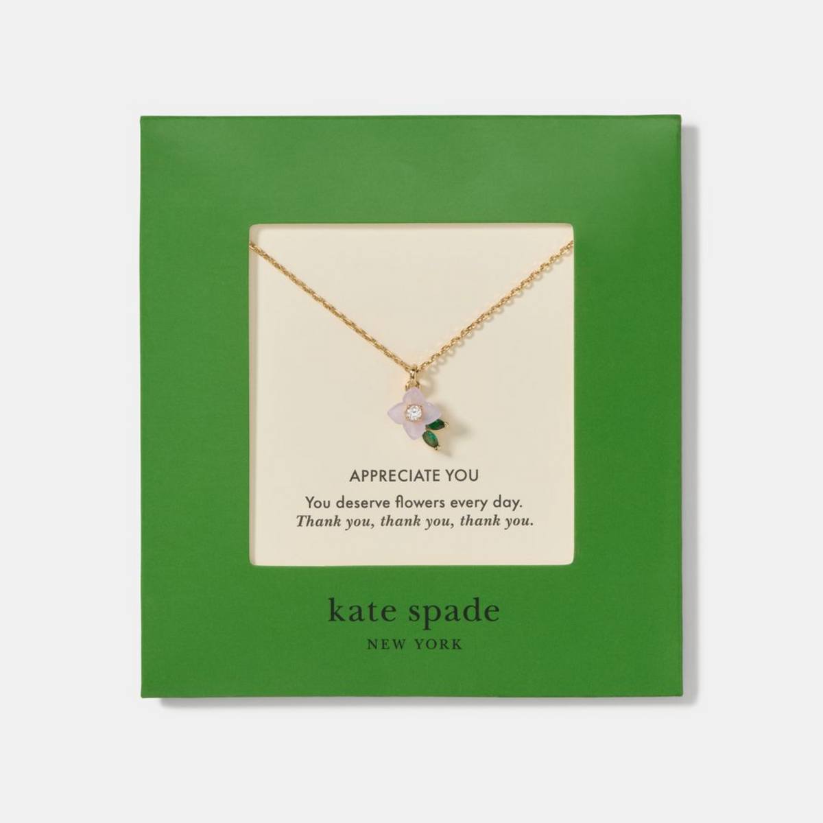 Appreciate You Carded Pendant
