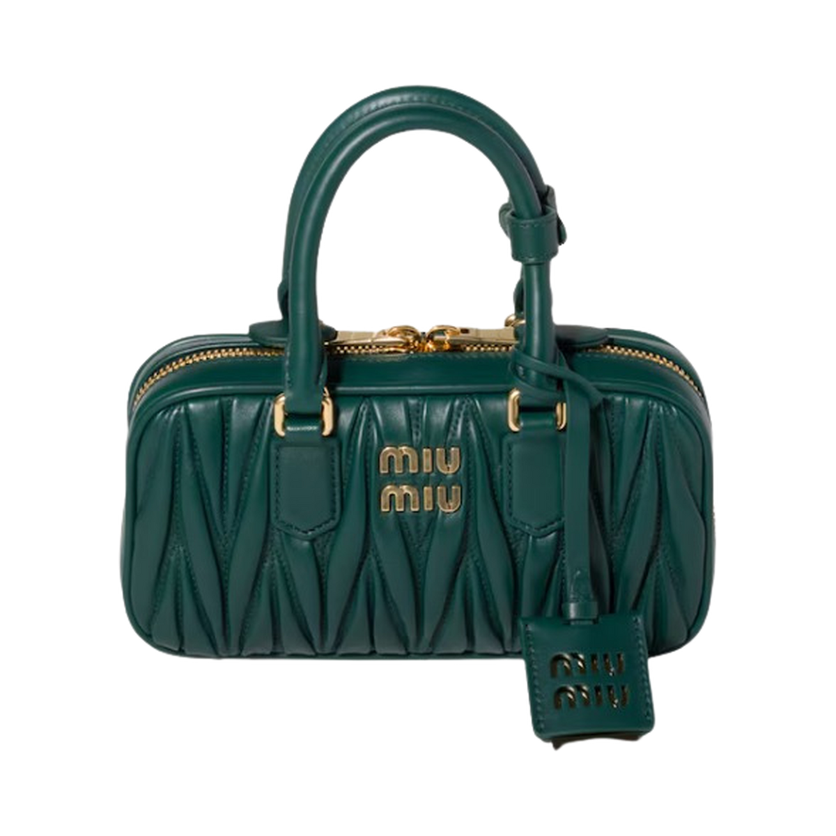 Arcadie matelassé nappa leather mini-bag