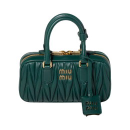 Arcadie matelassé nappa leather mini-bag