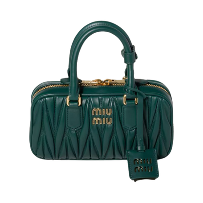 Arcadie matelassé nappa leather mini-bag