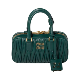 Arcadie matelassé nappa leather mini-bag